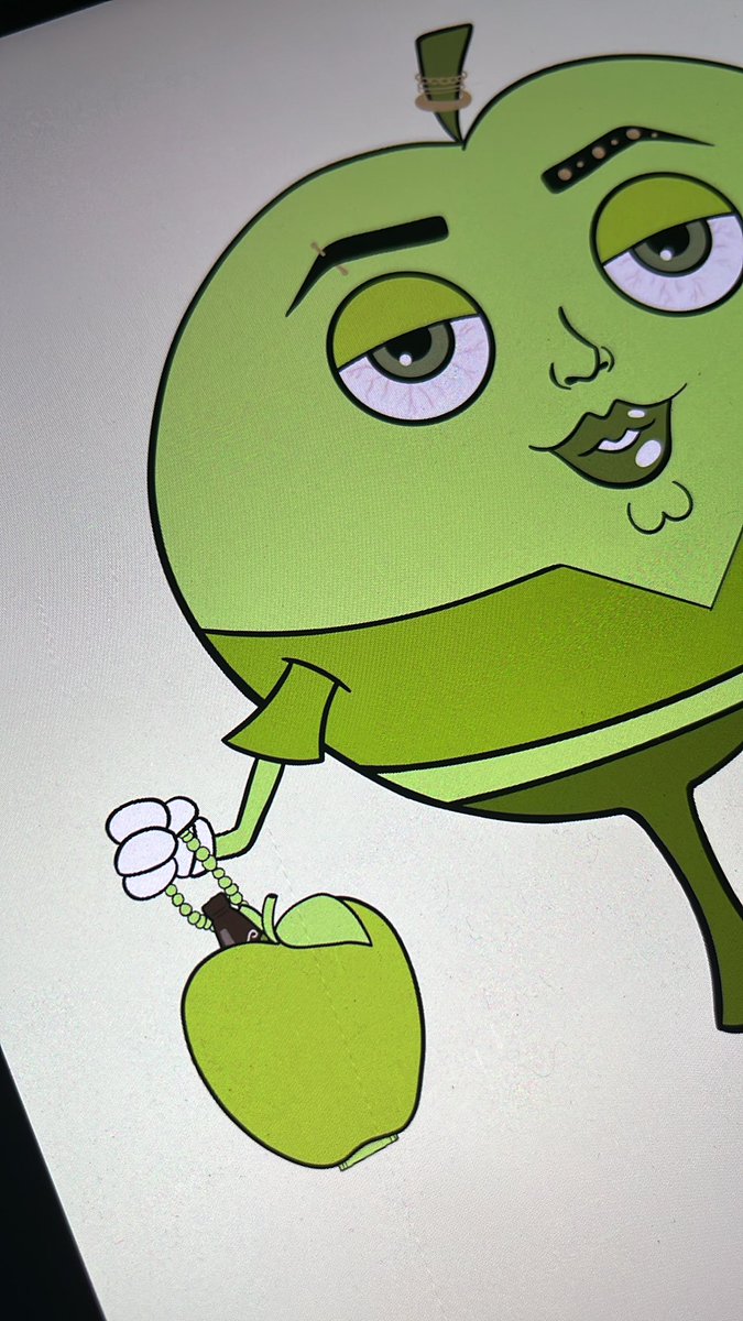 LadyApplesNFT's tweet photo. What does she have in that bag?! https://t.co/lTyhbbTSje