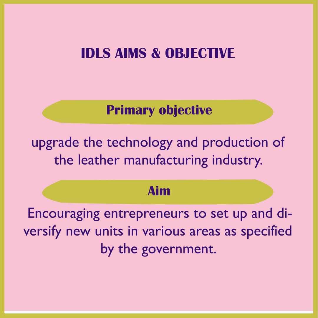 we_the_alt's tweet photo. The IDLS is an initiative from the Government of India. 
It is also aimed at encouraging entrepreneurs to set up and diversify new units in various areas as specified by the Government.

#clri
#wethealt
#scroscianz https://t.co/QtlO2QoXC5