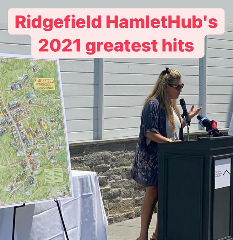 HamletHubRidge's tweet photo. Reflecting on #2021 #Ridgefield #HamletHub 20 stories (in order) that were opened and read... https://t.co/1Yhc0r1RDI https://t.co/7j16TMhUih