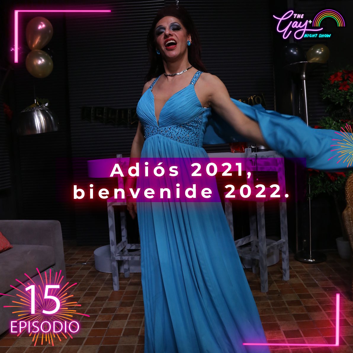TheGayNightShow's tweet photo. 🥳 ¿Listxs para terminar el año cómo se debe?

🦄Vente a celebrar con nosotrxs, tenemos un gran elenco para que disfrutes este último día.

👋🏽¡Adiós 2021, bienvenide 2022!

👉🏽 https://t.co/vRMxMgaGue https://t.co/nUdmhIvu3j
