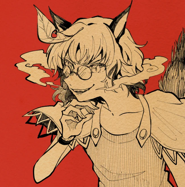 マミゾウさんです 