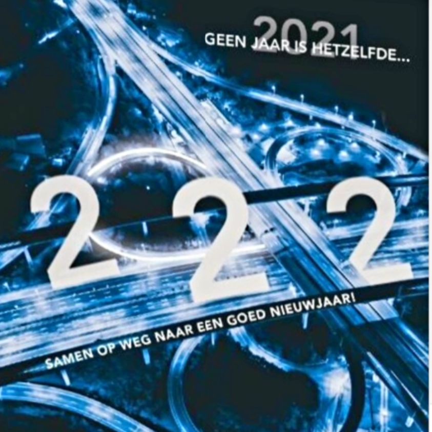 Geen jaar is hetzelfde en dat was ook 2021 niet. We gaan samen op weg naar 2022. Een jaar waarin ik hoop dat je in de eerste plaats gezond mag blijven. Verder wens ik je toe dat 2022 mooi en inspirerend voor je mag zijn en één waar je energie van krijgt. Veel succes toegewenst!