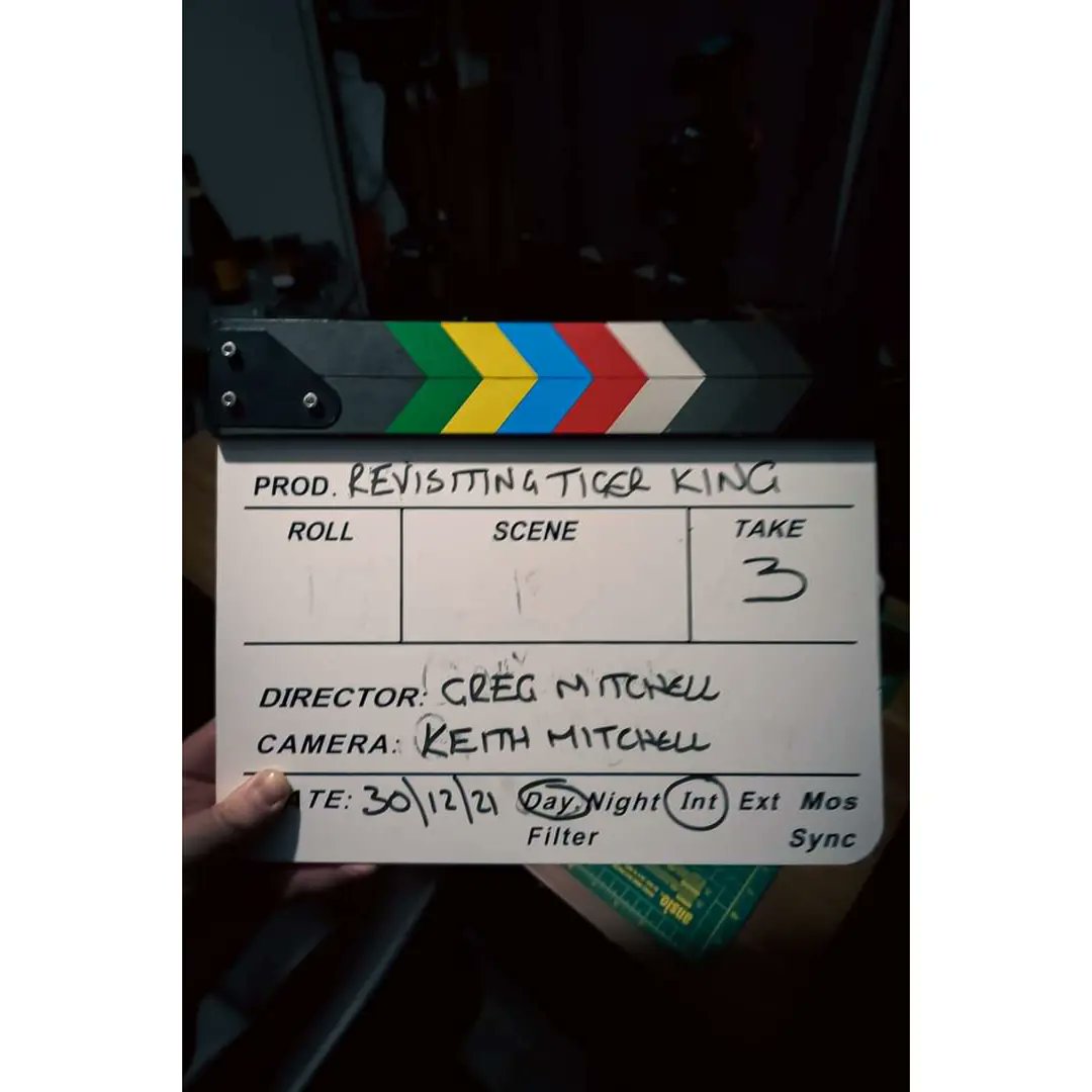 thexhaunt's tweet image. Highlight of 2021 was building my own Videography/Photography studio.  Next video stars Carol Baskin from Tiger King.