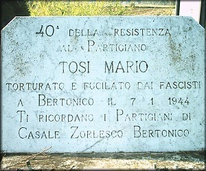 ANPIRomaPosti's tweet photo. Bracciante agricolo più volte incarcerato dal regime, #MarioTosi,operò in una formazione autonoma lungo l’#Adda.Arrestato dai fascisti e brutalmente seviziato per giorni presso la caserma della #GNR a #Lodi,venne assassinato il #7gennaio 1944 nei pressi del Mulino di Bertonico. https://t.co/CLEmEtYMG6