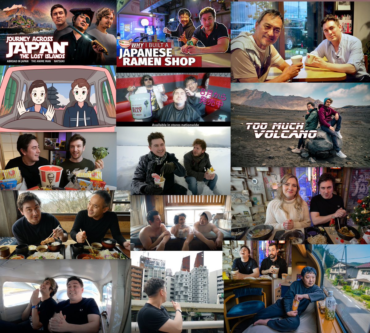 Happy New Year everyone! 🥳🎉
2021 may have been the best year yet on Abroad in Japan &amp; I feel so damn lucky to share these crazy memories with so many amazing people both on &amp; offscreen.

A huge thank you for coming along for the ride! I look forward to seeing you all in 2022!🍿