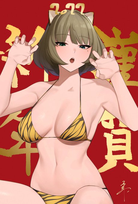 「yellow bikini」 illustration images(Latest｜RT&Fav:50)