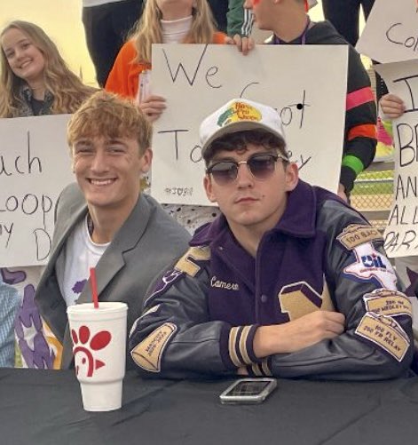 Votes were tallied for <a href="/montgomerystuco/">MHS StuCo</a> 🐐 GOATS 🐐 of 2021  and the winners are 🥁 Kellen Savoy &amp; Cameron Harper! Thanks, guys, for always bringing your ‘A’ game in spirit and leadership for the 🐻🐻<a href="/mhs_bears/">Montgomery High School</a> @Tommaney_MHS <a href="/MHSBearSoccer/">Montgomery Soccer</a> <a href="/bears_swim_dive/">Retired Coach V</a> <a href="/MHSMrsZ/">Laurie Zuehlke</a>