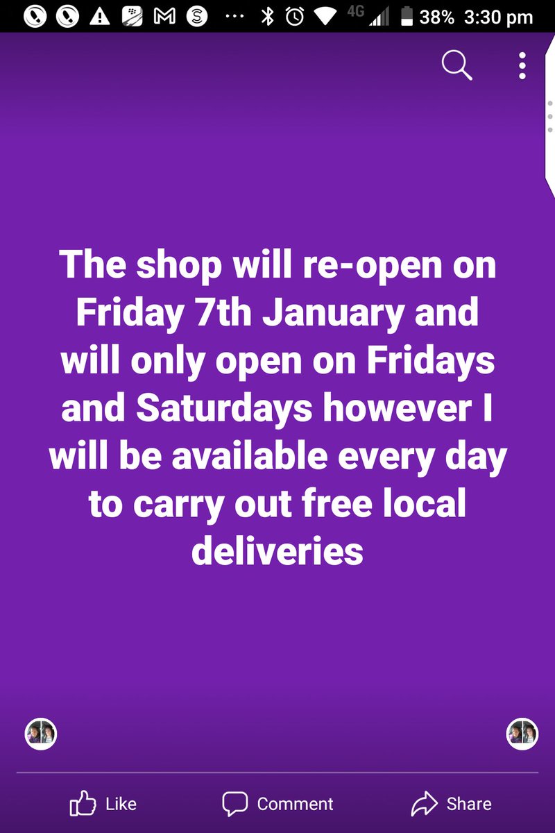 Happy New Year everyone.

#newopeninghours #timetobreath #makingfromhome