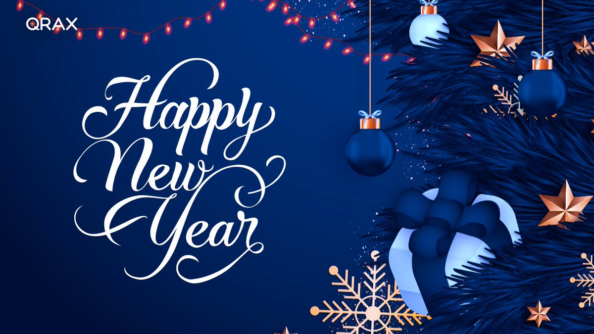 qrax_official's tweet photo. Dear QRAX community. Happy 2022 everyone. We wish QRAX health and growth. Everything will work out. #qrax #blockchain #cryptocurrency https://t.co/Pgo7vjCyVC