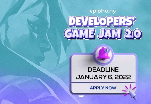 epiphanypk's tweet photo. Hey everyone, given exam deadlines and requests for extension, we are happy to announce that you can submit your application for #Developersgamejam 2.0 till Thursday, January 6, 2022. We will have the kick off event on Monday, January 10. https://t.co/Ma4xyqmfQq