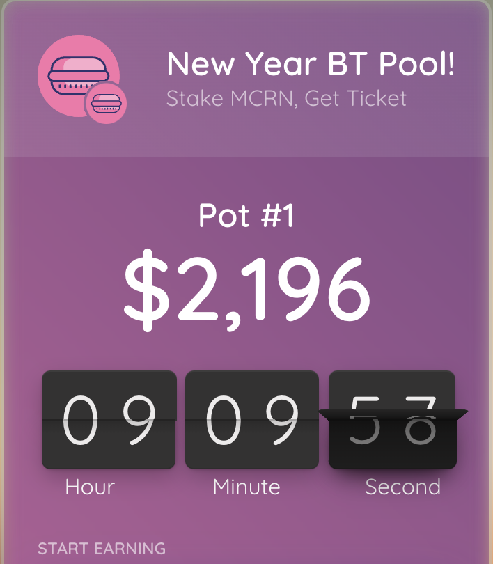 macaronswap's tweet photo. Meantime #MacaronSwap lossless lottery #BoxTogether!
3 lucky will split approx $2200+, last 9 hours!
π https://t.co/dR2hOY0lRK https://t.co/0POdNUrreE