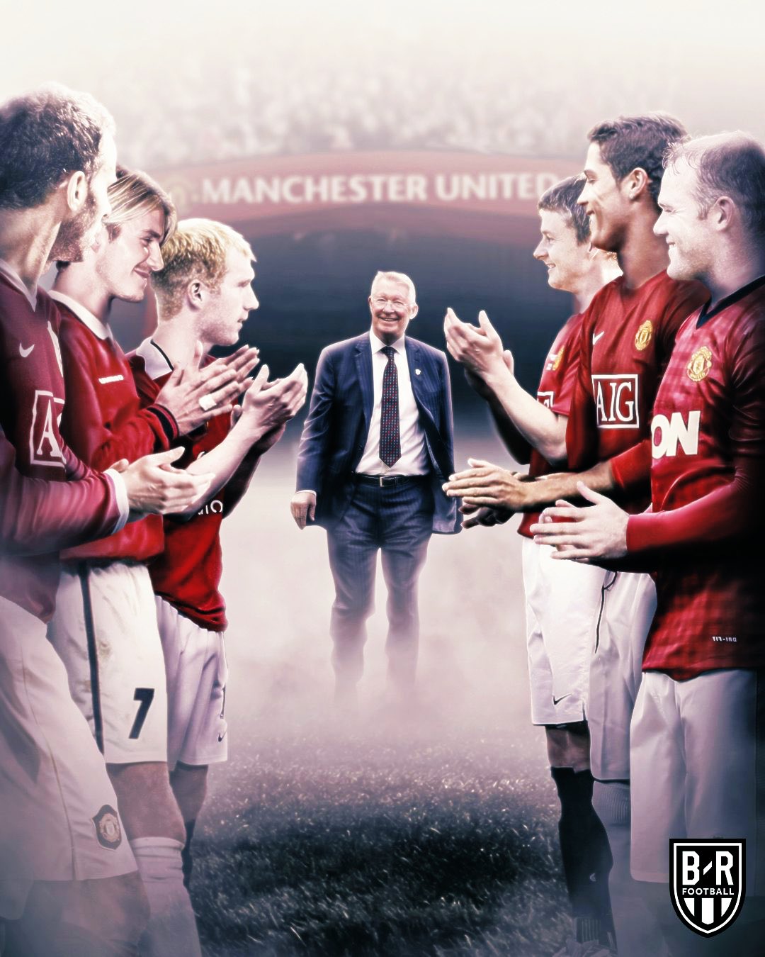 No need for words !!! Happy Birthday The legend Sir Alex Ferguson 