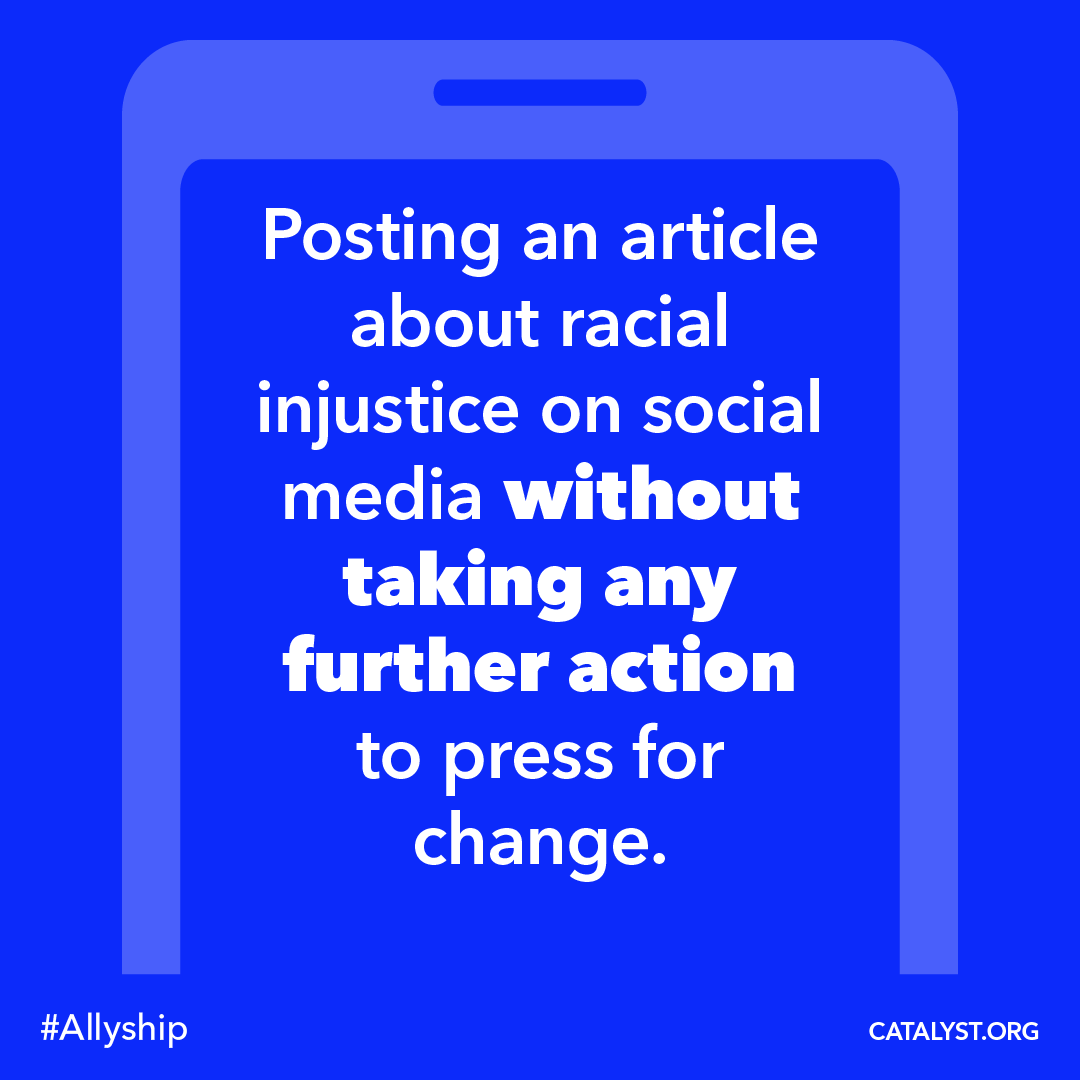 CatalystInc's tweet photo. Did you know that "#allyship" was the word of the year for 2021, according to https://t.co/v5E6wJF3ko? 

Another term that you should know: "#performative allyship" (see examples of it below). Learn more: https://t.co/iOvCWBkx3v https://t.co/rxFBf1aehB