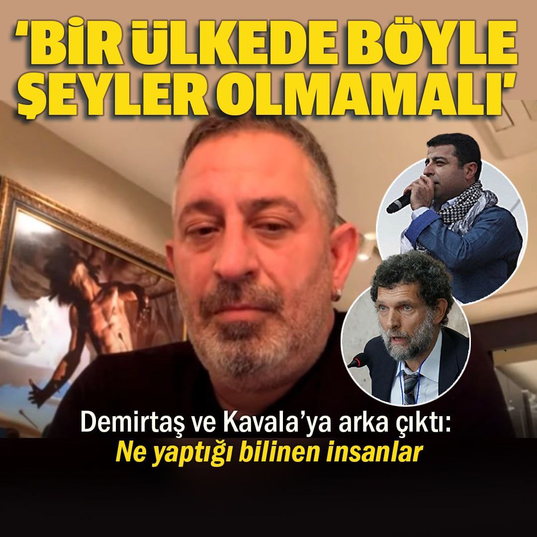 TERÖRİST, 'demirtaş' ve anayasal düzeni bozma 'kavala' için;

cem yılmaz: 'EVİMİZDE OTURAN BİR VATANDAŞ OLARAK  ANLAYAMIYORUZ' derken kimlere gönderme yaparak kitlesini nereye motive ediyordu?!

#cmylmz
#dolar13TL
#Yilbasi