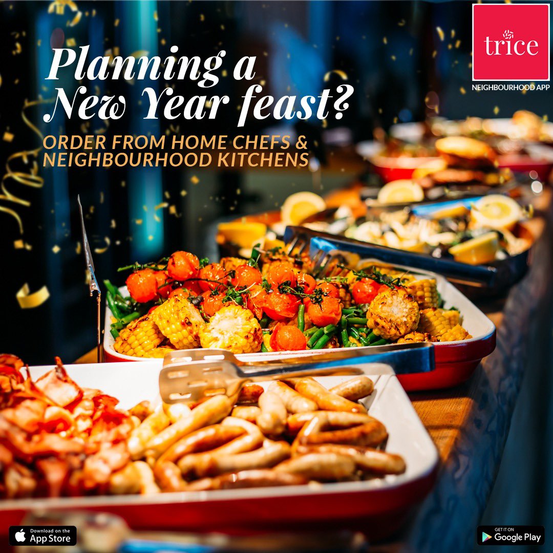 tricecommunity's tweet photo. Throwing a New Year's Party or Brunch? Order your menu from home chefs &amp; neighbourhood kitchens on Trice.
North Indian 🍛
South Indian 🍱
Chinese 🍜
Italian 🍕
Asian🥟
Cakes &amp; Desserts 🍨 
Snacks 🍔 

#newyear #newyearparty #homeparty #newyearseve #happynewyear #food #foodie https://t.co/ura5YkFFJm