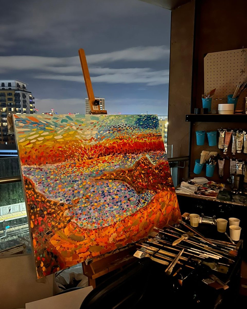 The Studio, painting Gran Canaria Horizon
Thor Hjalmarsson Art https://t.co/VszcY8k3ah https://t.co/XIBlmXolz5