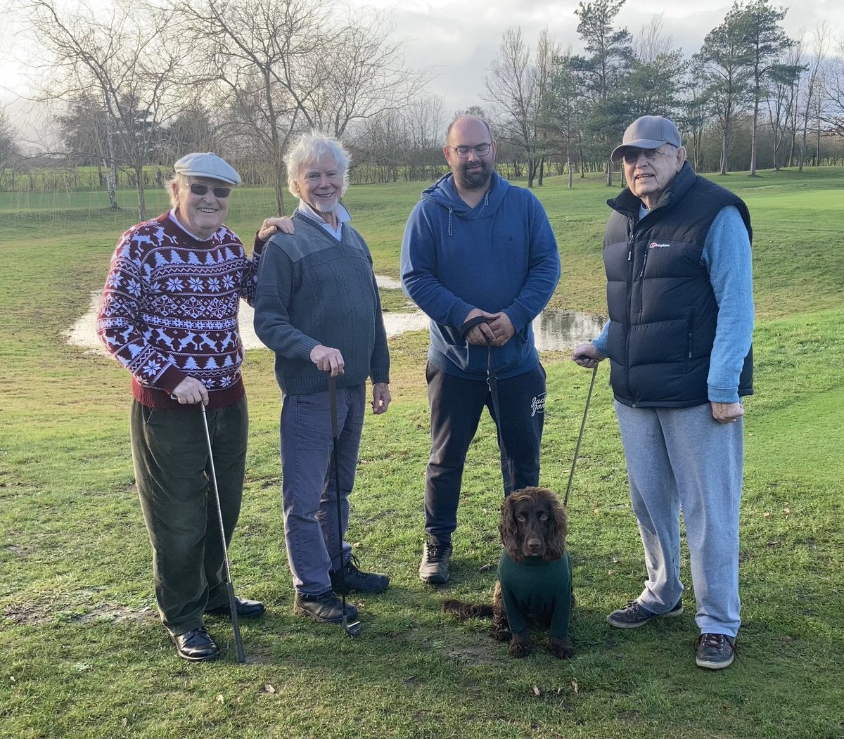 Final Greens Committee meeting of the year. Another list of jobs for Simon and Loki 😜😜😜