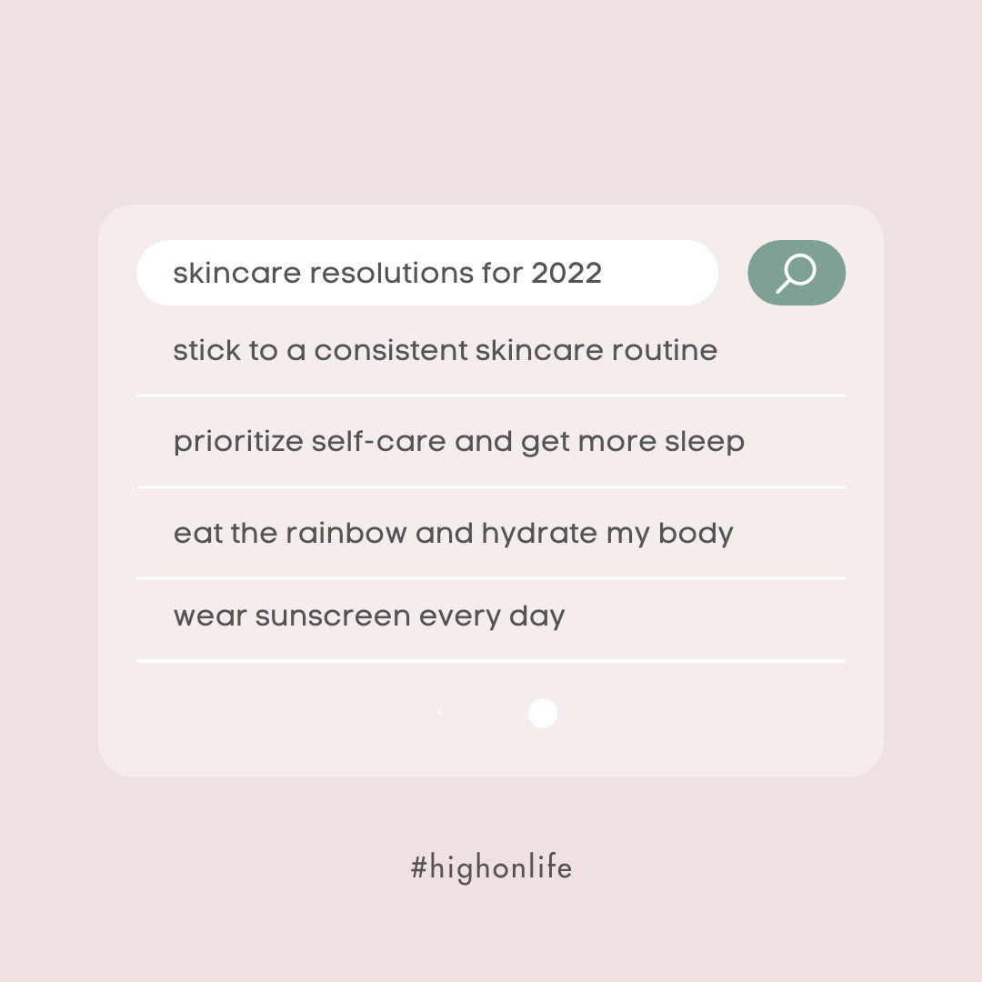 HighSkincare's tweet photo. Beauties! 2022 looks good on you😉are you making any skincare goals or resolutions for next year? #highbeauty #highonlife https://t.co/w8GSvBb8hY