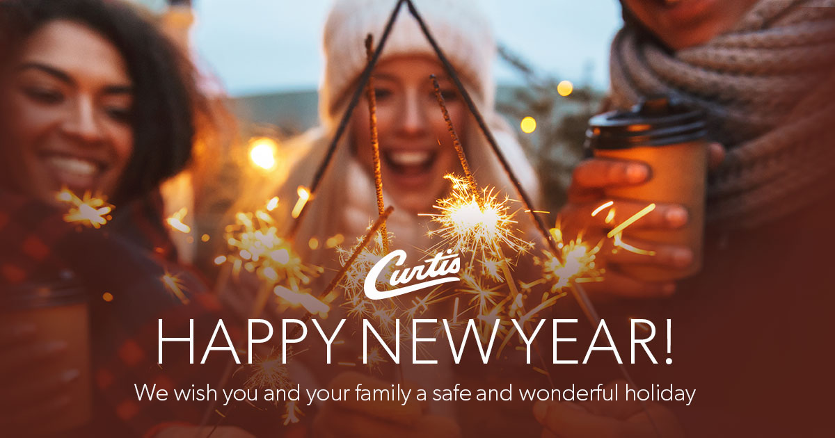 Happy New Year from everyone at Curtis. We hope 2022 brings you joy, health and happiness! #2022 #wilburcurtisco #brew2022