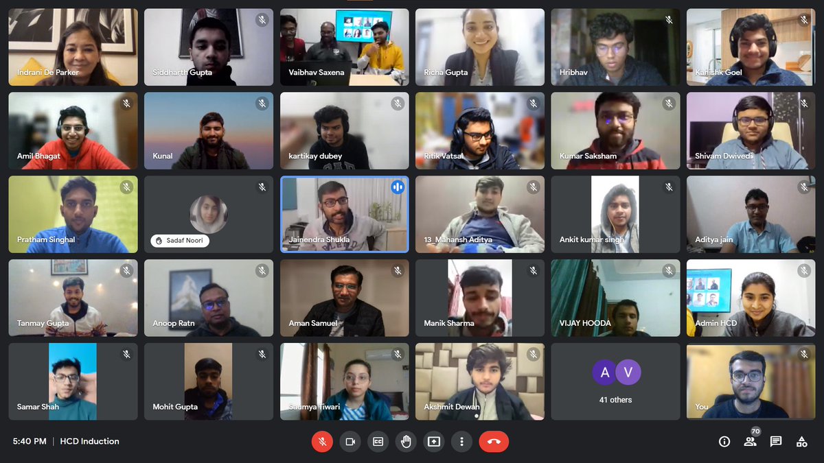 hcdiiitd's tweet photo. Department of Human Centered Design,IIIT Delhi gave a warm welcome to the https://t.co/wKMQscjEBR Computer Science and Design #Classof2025 in its Induction Program 2021 on 30th December 2021.
#IIITD #IIITDInduction #Induction2021 https://t.co/0fjXs0S5h9