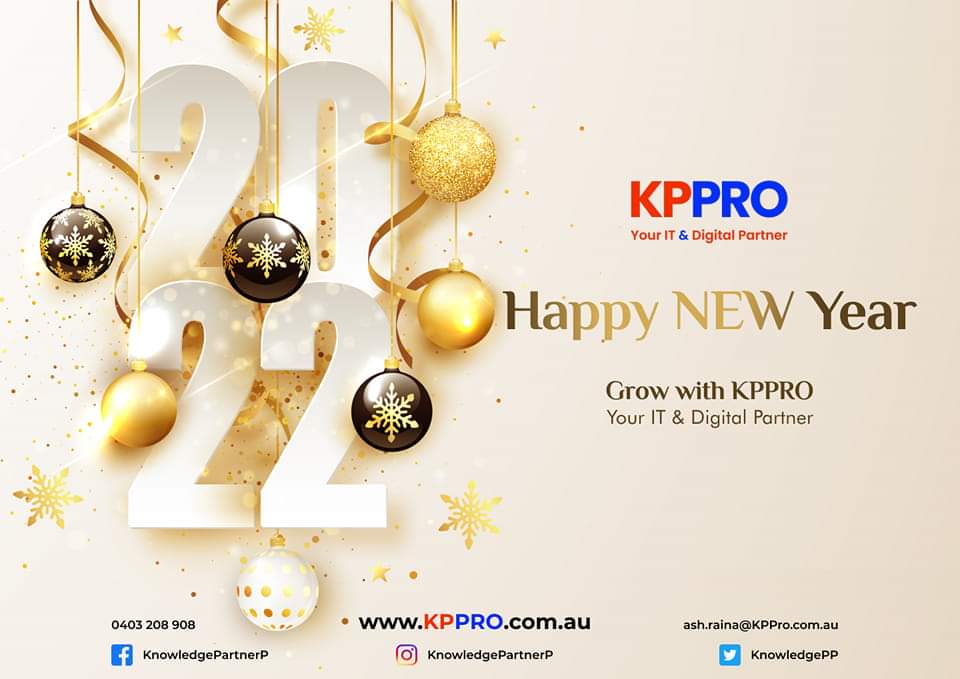 rainaashutosh's tweet image. Happy New Year 2022, to all our clients and partners, friends and families!

Wishes from:

Ash &amp;amp; Team #KPPro 

#ITDigitalPartner