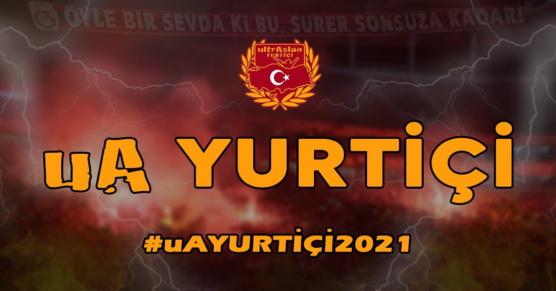 uAYurtici's tweet photo. Galatasaray armasının peşinde bir yılı daha geride bıraktık! 2021 yılında ultrAslan Yurtiçi olarak gerek tribünde, gerekse sosyal faaliyetlerde her zaman armamıza yakışanı yaptık! Yapmaya da devam edeceğiz. #uAYurtiçi2021 https://t.co/ShplZh0WJv