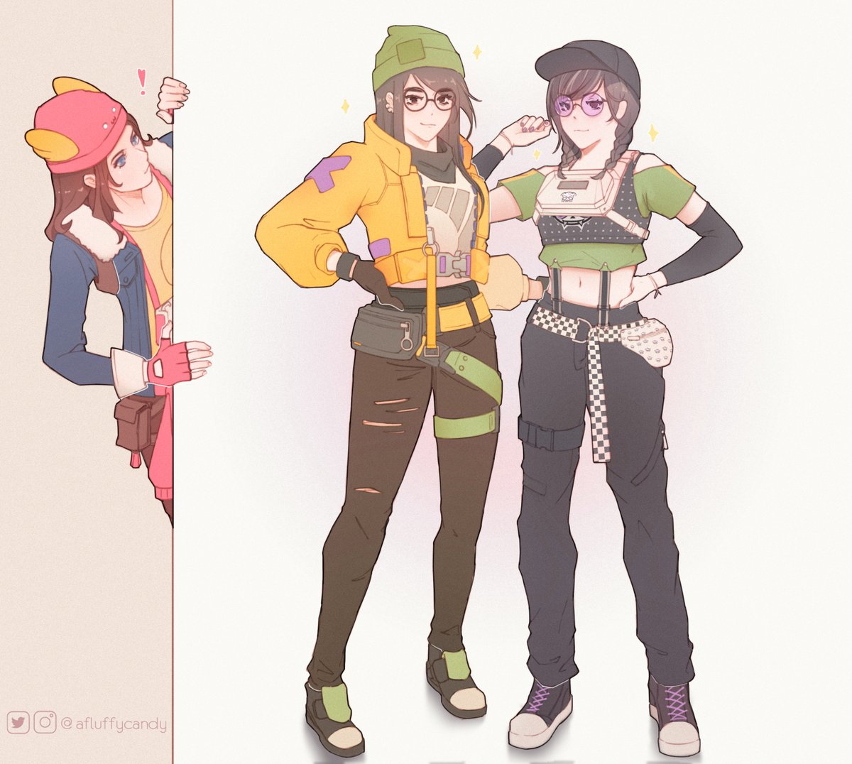 CandyCanfy's tweet photo. Posting some art I did last month to end this year. :3

#ValorantArt #RainbowSixSiege #FortniteArt https://t.co/8O2fWLpGCi