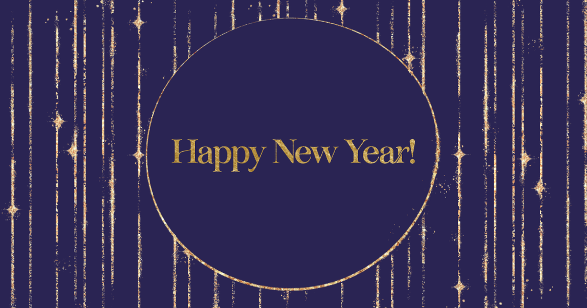 AngellMarketing's tweet photo. Happy New Year! May new possibilities and good cheer await you. 

Our office will be closed Friday, December 31, to observe the holiday. https://t.co/bfz7UPFopU