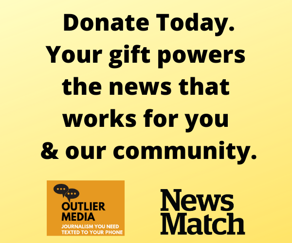 DetDocumenters's tweet photo. Today is the last day of the @media_outlier #NewsMatch campaign. All donations made by midnight can still be matched. One-time donations are matched dollar for dollar. Double the impact of your donation today! https://t.co/MbQ9h1iinu #newsmatch #newsforgood https://t.co/O8961VbGOL