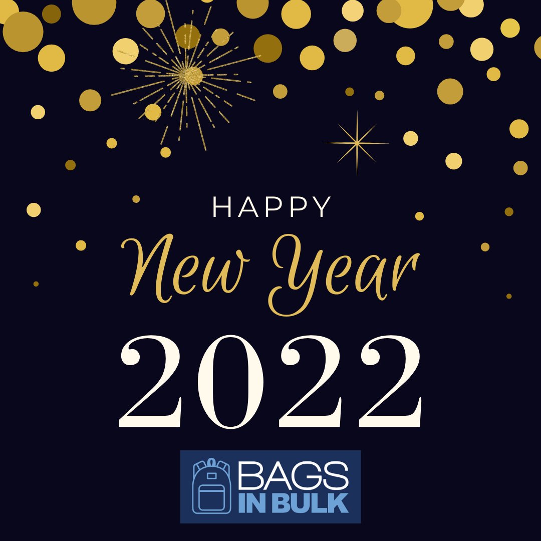 BagsInBulk's tweet photo. https://t.co/MkJefKdN6T Wishes Everyone A Safe And Happy New Year! We Look Forward To Improving Our Communities Together In 2022! 🥳🎉🎊 https://t.co/ql1eqhU5I0