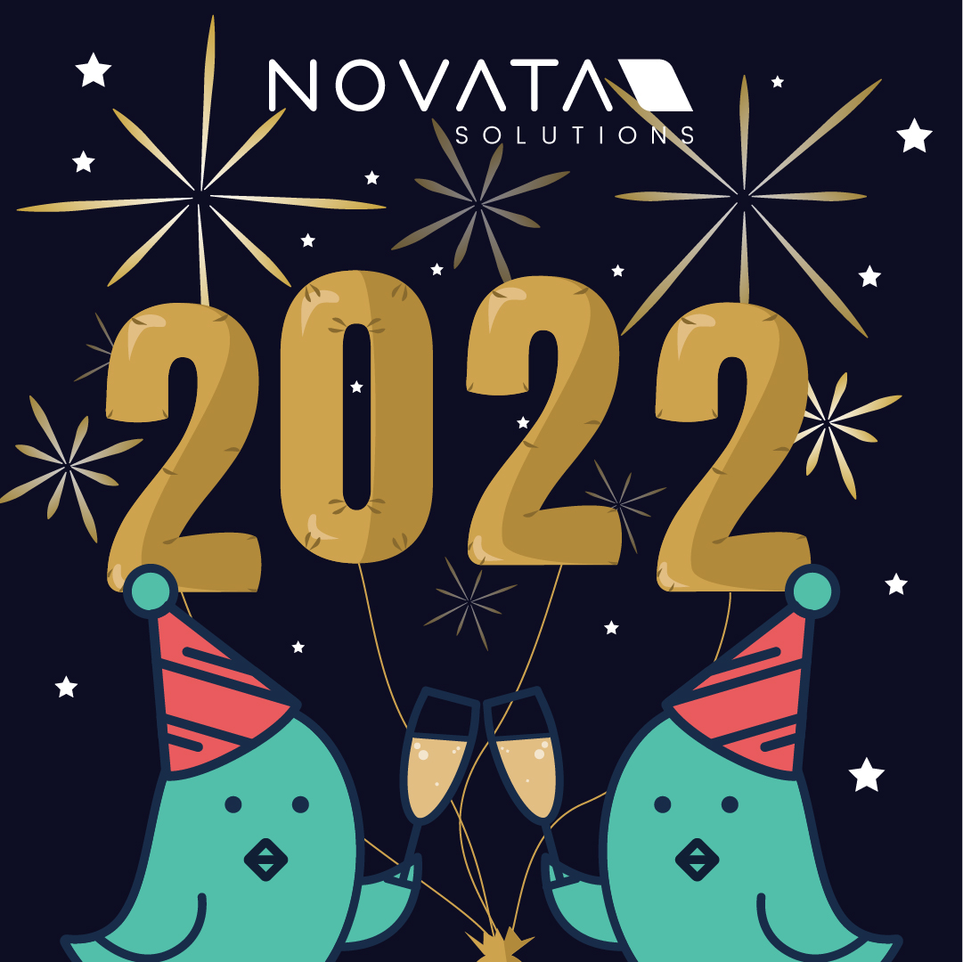 NovataSolutions's tweet photo. ✨HAPPY NEW YEAR! ✨
We wish you all a prosperous 2022! 🎇✨ https://t.co/5Pn2ZJw2hT