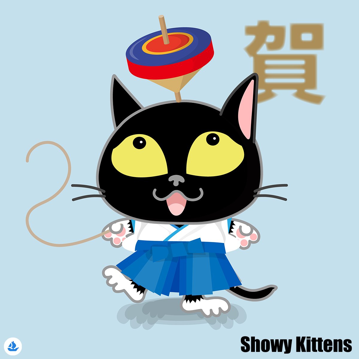 ShowyKittens's tweet photo. Happy New Year.

I hope you will have a great year.

Showy Kittens

from the Japanese New Year
 #75 Japanese "lion dance"
 #96 Japanese toy "Koma"

https://t.co/auCRFwl6qR
https://t.co/VDo8W0n5MU

#OpenSea #NFT #NFTCommunity #NFTcollectibles #NFTCollector #NFTJapan #ShowyKittens https://t.co/MUbKq6fmGt