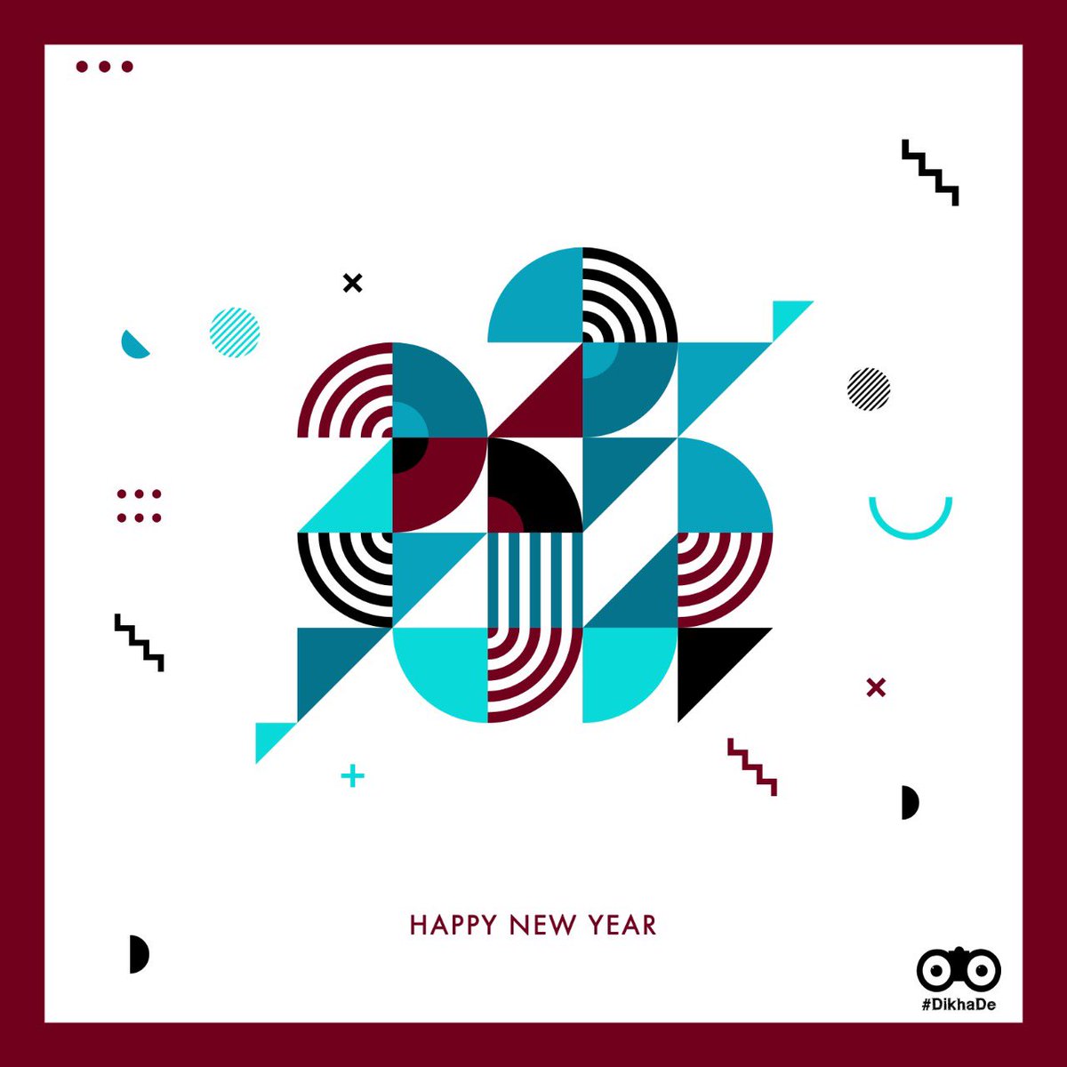 DikhaDeOfficial's tweet photo. Wishing you all a Happy New Year 🥳🥳🥳

#DikhaDe #JoDikhtaHaiWohBiktaHai #NewYear2022 https://t.co/iM0TMtqe9e