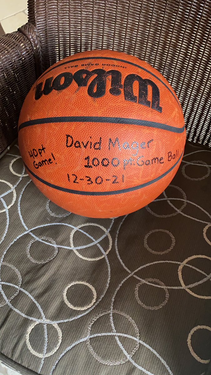 Very honored and blessed to have hit 1,000 career points on and 40 point night and a great win.