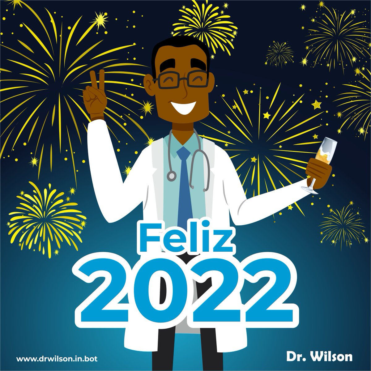 BotDrWilson's tweet photo. Que o próximo ano seja repleto de boas energias, alegrias, esperança, saúde e realizações. 
Feliz 2022 a todos e seguimos juntos! https://t.co/ZoZ2p2VAoQ