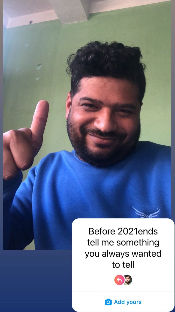 Before 2021 end tell me something you always wanted to tell . #life