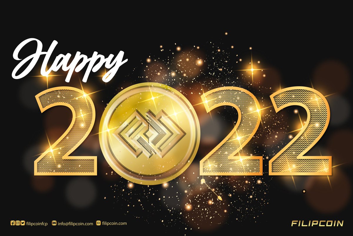 filipcoinfcp's tweet photo. HAPPY NEW YEAR, Y'ALL!
Let's go #FILIPCOIN 2022!
🚀 🚀🚀🚀🚀
#DecentalizedNetworkForTransportation
#NewYear2022 https://t.co/oWMH0XI3yu