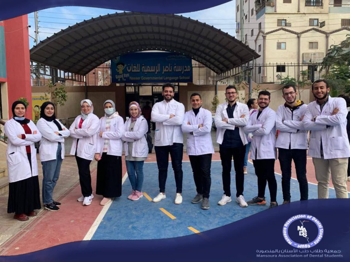 MADSassociation's tweet photo. At the end of the year and as a continuation to our main aim of spreading awareness of dental health,
On Tuesday, 28th of December, we were at Nasser schools.

Our team examined and offered students with oral hygiene instructions.
https://t.co/3PNv3Hxo43

#MADS
#survey https://t.co/sxxXryPvfz