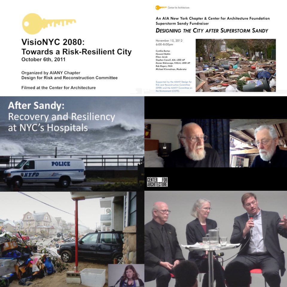 Happy New Year as we look ahead to our next 10 years! See our collection of videos on climate change and resilience: lnkd.in/dqedegg #risk #resilience #climatechange #planning #climateweeknyc #centerforarchitecture #aia #aiany