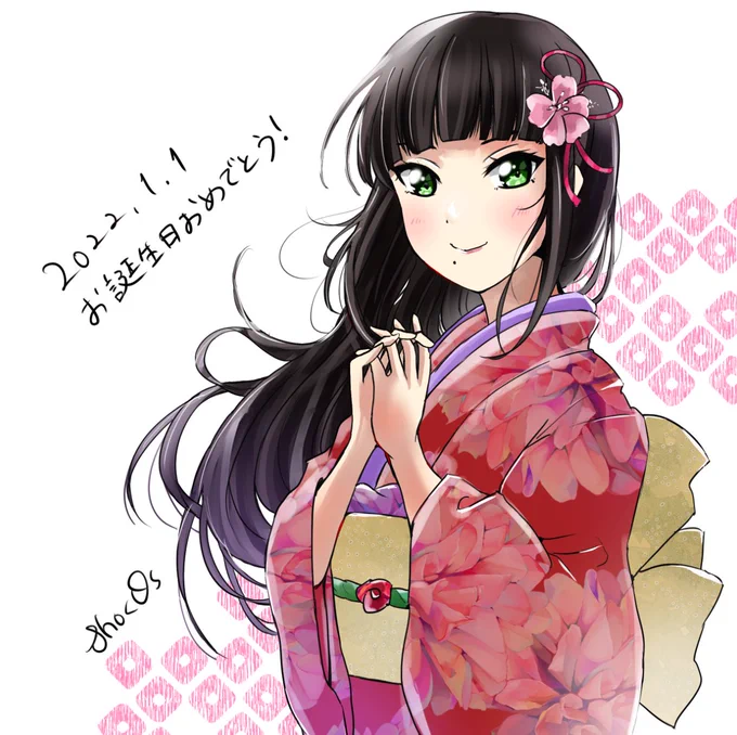ダイヤちゃん❣️おめでとう🎊
#ダイヤちゃんおめでとう
#黒澤ダイヤ生誕祭2022 #黒澤ダイヤ誕生祭2022 #lovelive 