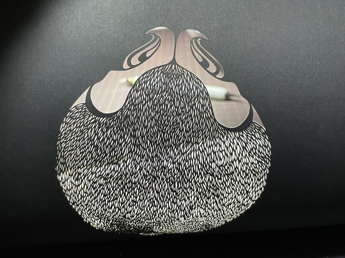 今日はここまで。

あけおめことよろです。

#切り絵 #papercuttingart #art 