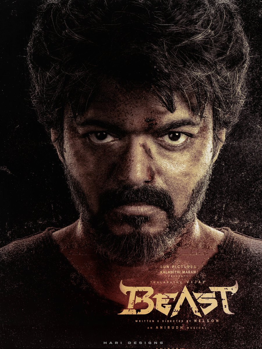 itz_hariii's tweet image. Happy New Year Guys ! 

#Beast Poster Design . 
@actorvijay @sunpictures @Nelsondilpkumar @anirudhofficial