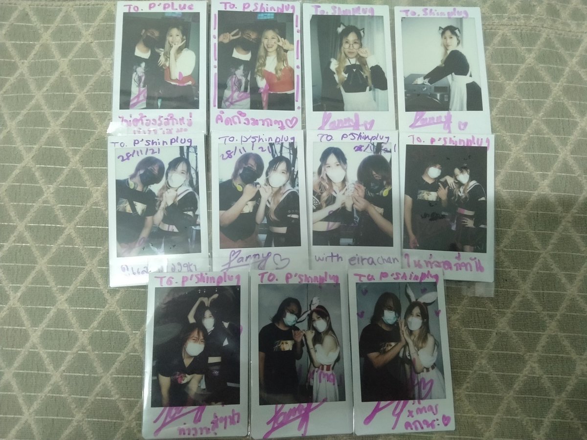 InouePlus's tweet photo. มานับเชกิปีนี้แหละงับ
แฟนนี่ 11 ใบ
มิวสิค 4 ใบ
มิโฮะ 1 ใบ
มิก้า 1 ใบ
พันช์ 1 ใบ
น้องพรีม 4 ใบ
อาไข่ 1 ��บ
ลาล่า 3 ใบ
ปาร์ตี้ 1 ใบ
ปีนี้เชกิน้อยลงมากเพราะไม่มีงานแหละ ขอบคุณความทรงจำดีๆตอนที่ได้เจอกันนะฮัฟ 🥰🥰🥰💜💜💜
#ChekiCount https://t.co/C7lmp9Ryoc