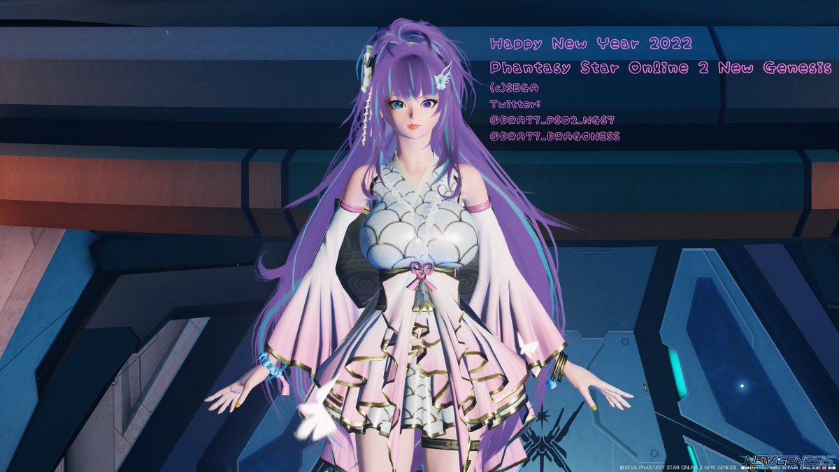 DRA77_PSO2's tweet image. 🎍Happy New Year 2022🎍
新年明けましておめでとうございます🎉
今年もよろしくお願い致します🙇‍♀️

#メンテの日じゃないけどSSを貼る 
#DRA77SS