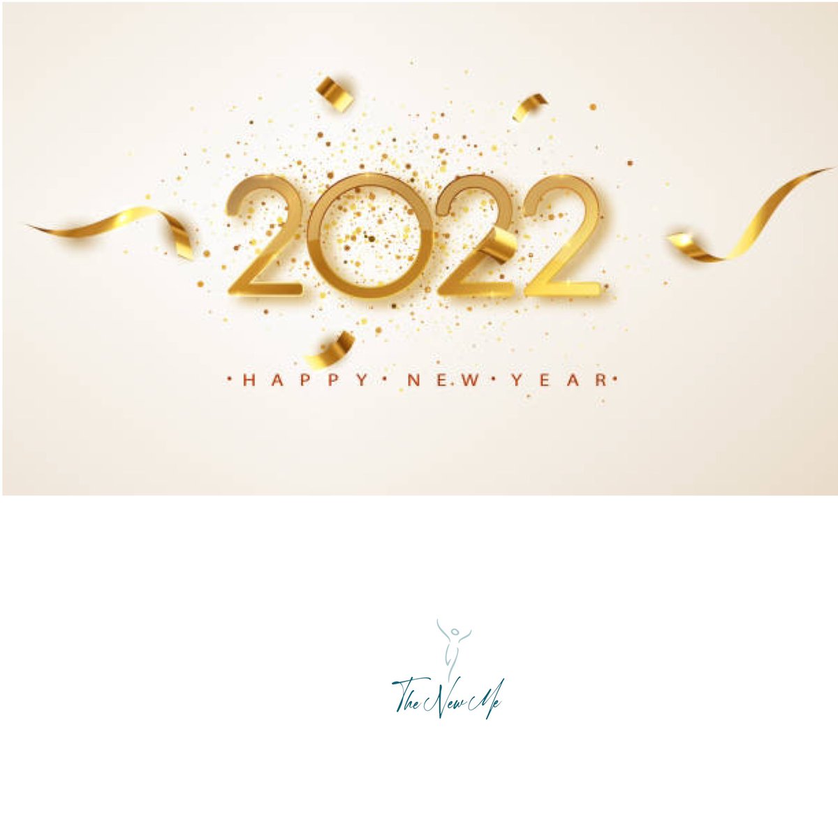 Happy New Year from The New Me. May you be blessed with much happiness &amp; health.