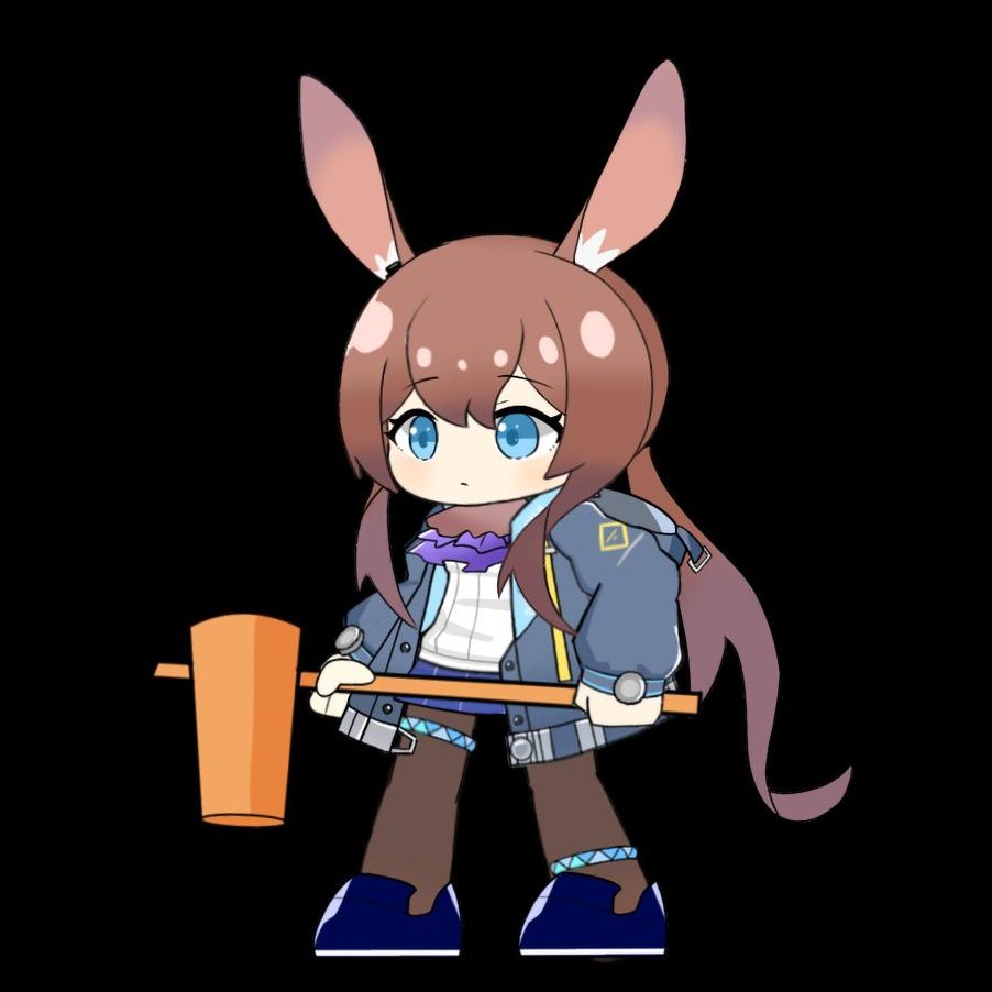 amiya (arknights) 1girl solo animal ears rabbit ears brown hair blue eyes jacket  illustration images