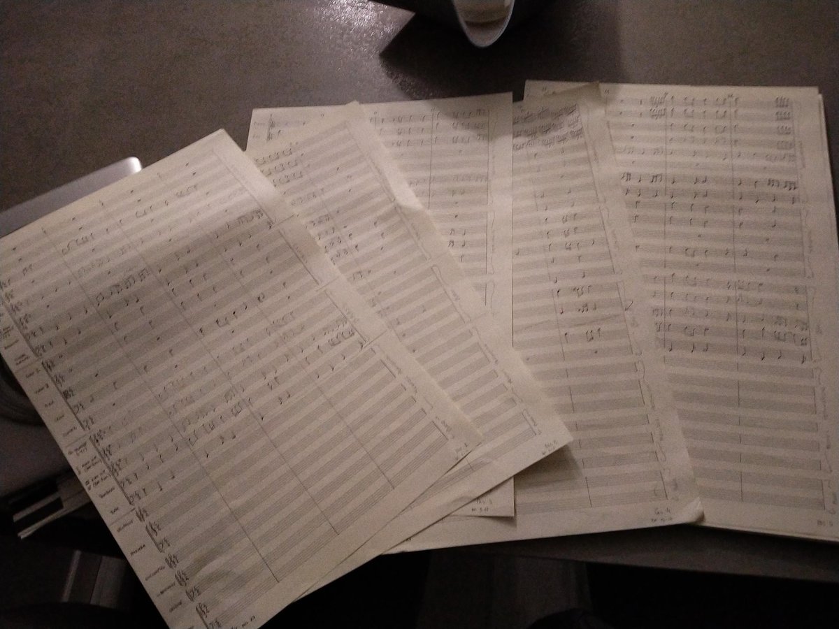 Looking forward to celebrating the new year, why not spend some time writing some music? Happy new year to all of you!!!

#writing #music #Score #scoring #paper #pensil #orchestration #symphonicorchestra #inspiration #johnwilliams #musiccomposer #musicproduction #composer