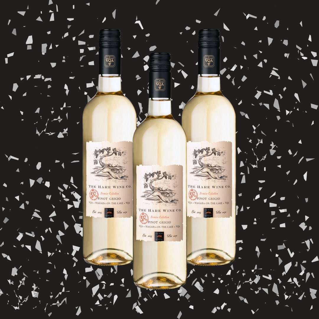 Your fave is back in stock! Frontier Pinot Grigio is now available at the winery and for online purchases shop.theharewineco.com/shop