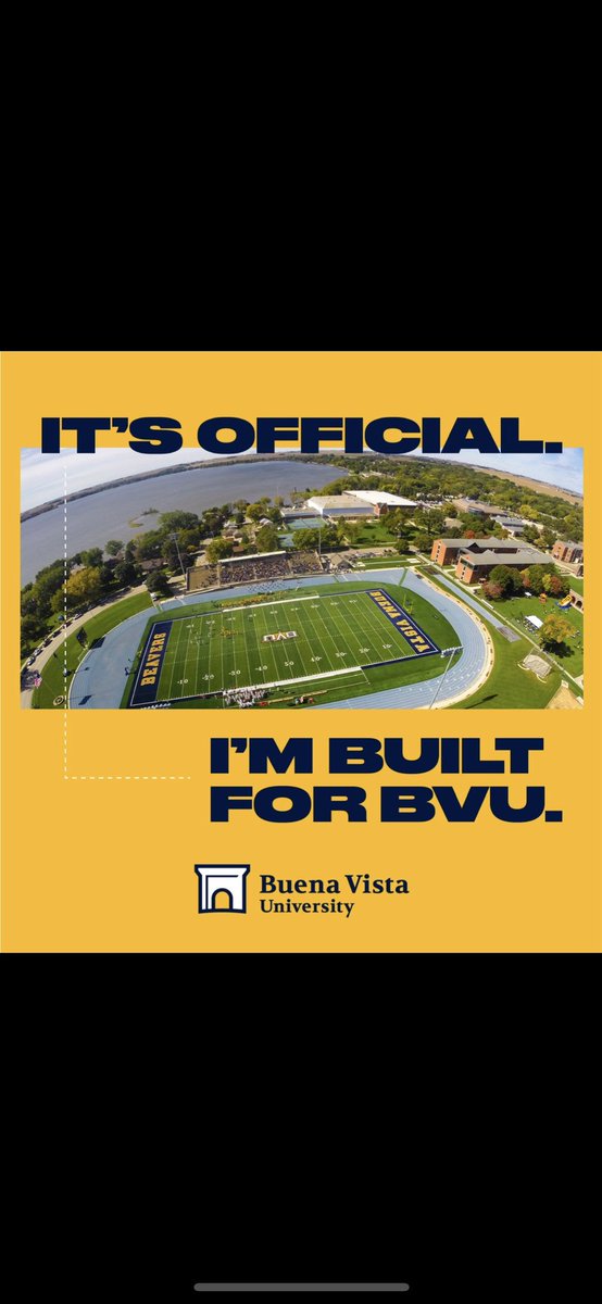 I’m super excited to announce my commitment to Buena Vista University to further my academics and basketball career. Thank you to everyone who has supported me and pushed me to be the person that I am today. Can’t wait to be a beaver!!🦫 @BVU_WBBALL <a href="/CoachDWells/">David Wells</a>