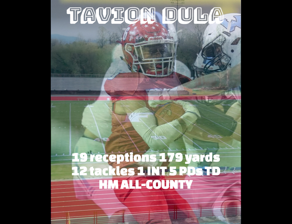 Freedomfball's tweet image. Tavion Dula. Class of 2024. WR/DB.